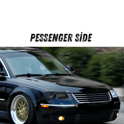 Volkswagen Passat B5 performance engine mounts, reinforced polyurethane design, reduced engine movement, improved drivetrain response.

