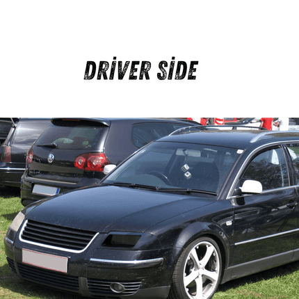 VW Passat B5 adjustable camber kit, high-performance suspension geometry correction, improved track handling, aggressive stance tuning.

