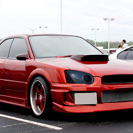 Subaru Impreza Blobeye STI carbon spoiler, WRX RS ducktail wing, Blobeye trunk lip spoiler, Subaru aero wing, WRX lightweight trunk lid, RS performance spoiler, STI GT wing, Subaru racing wing