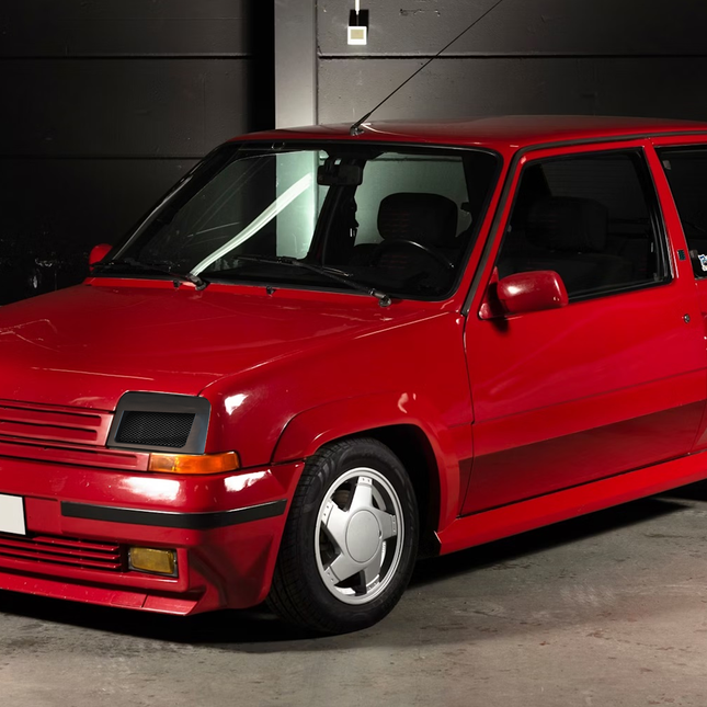 Renault 5 GT Turbo coilover suspension system engineered for adjustable ride height, improved cornering, and enhanced driving dynamics. Ideal for both daily driving and motorsport use, this kit transforms the performance of your Renault 5.