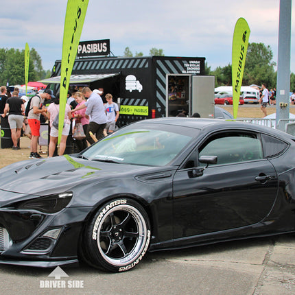 Scion FR-S Toyota GT86 Subaru BRZ Exterior Upgrade Parts
Take your Scion FR-S, Toyota GT86, or Subaru BRZ to the next level with exterior upgrade parts made for performance enthusiasts. These aftermarket components enhance the vehicle’s visual presence while supporting airflow efficiency and engine bay cooling for a more complete custom build.