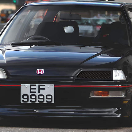 Civic EE9, EF9, SiR, CRX EE8, EF8 VTEC headlights, LED headlights, projector headlights, smoked headlights, JDM-style lights, black housing, crystal-clear lenses, DRL lights, modern lighting, high-output bulbs, enhanced visibility.

