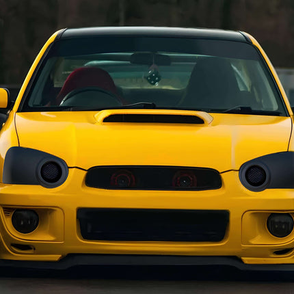 Subaru Impreza Blobeye RS front lip, WRX STI bumper lip, Impreza RS front splitter, Subaru WRX front bumper extension, STI 2003 2005 body kit, Blobeye aero upgrade, RS aggressive styling, WRX STI front lip spoiler