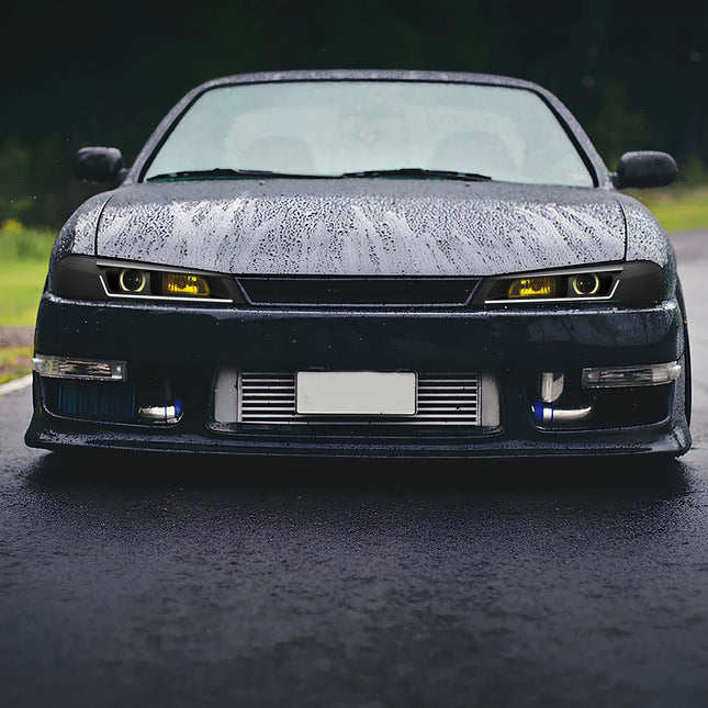 240SX performance sway bars, front and rear stabilizers, reinforced end links, track-tuned suspension setup, high-performance cornering control, precision handling upgrade.

