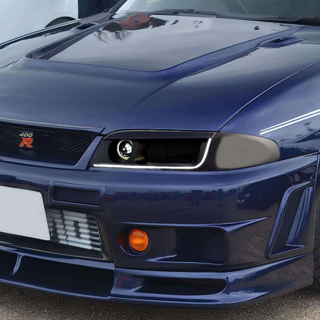 Skyline R33 GTS S1 digital performance gauge cluster, boost gauge, oil pressure monitor, air-fuel ratio gauge, high-accuracy RPM display, track-ready cockpit upgrade.

