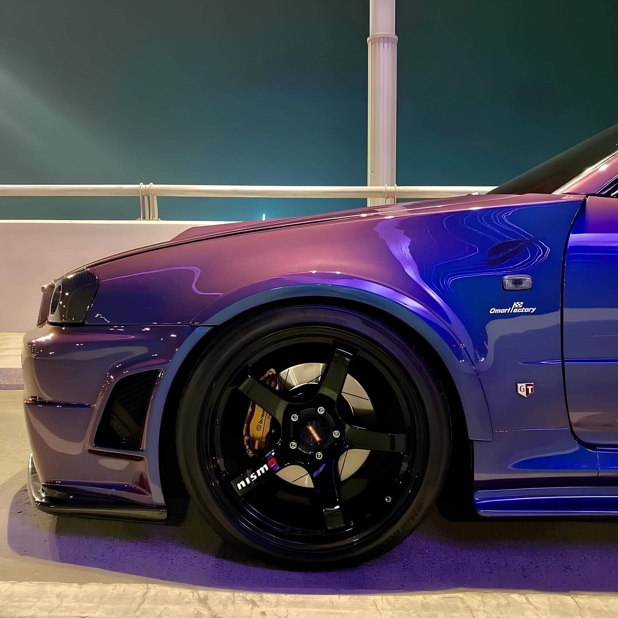 Nissan R34 GT-R Ducted Headlight v1 Spacial edition – 1453CUSTOMPART