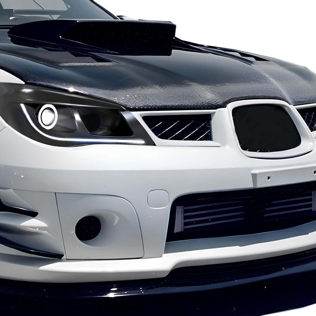 Hawkeye STI adjustable rear wing, carbon fiber GT spoiler, optimized track downforce, high-speed stability, aggressive styling upgrade.

