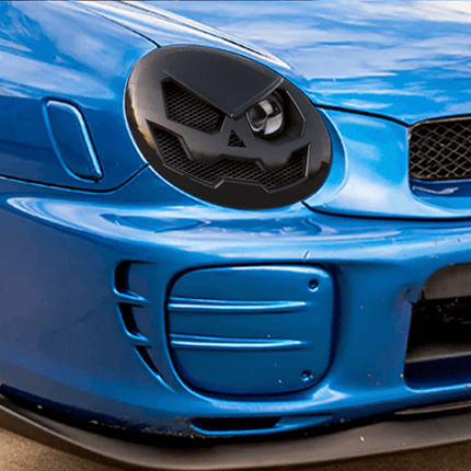2002 WRX STI battery relocation kit, optimized weight balance, high-performance track-ready electrical rerouting.

