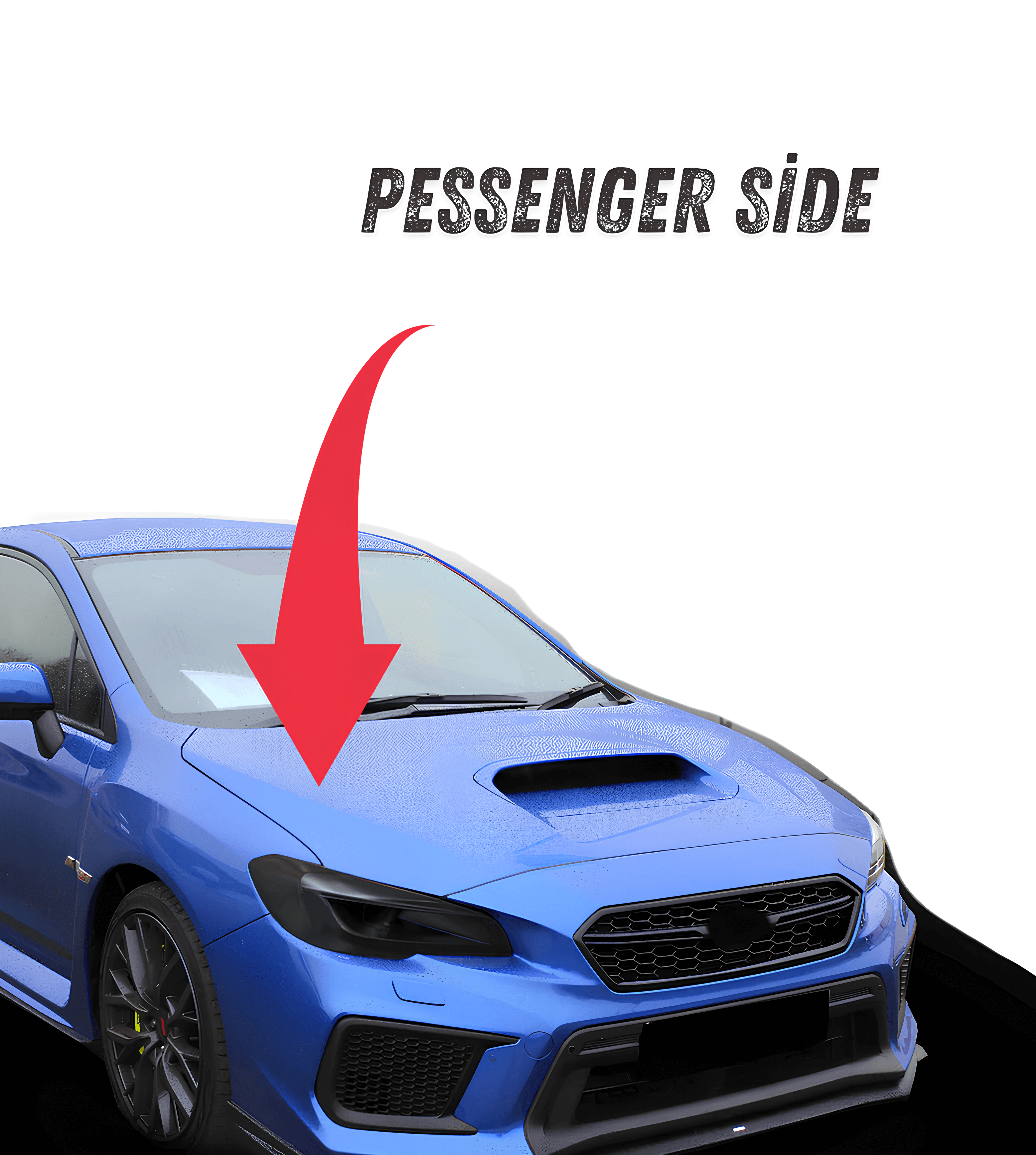 Subaru İmpreza Headlight Air Duct Raptoreye 2015 2021 – 1453CUSTOMPART