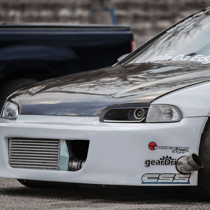 "Honda Civic EH aftermarket sunroof delete panel – lightweight replacement panels designed for reducing weight, improving aerodynamics, and giving your Civic a race-ready look."

