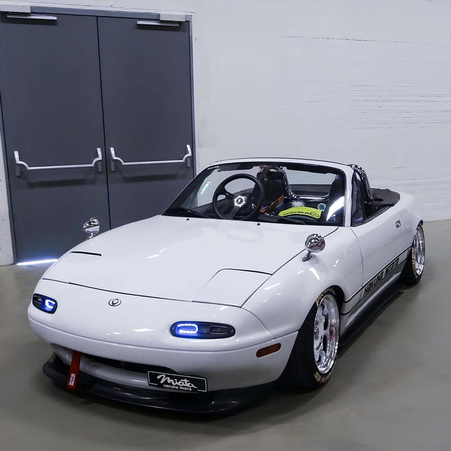 Improve handling and ride quality in your Mazda Miata NA with suspension upgrades like coilovers, sway bars, and adjustable shocks. Achieve precision cornering and a smoother driving experience.


