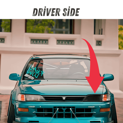 AE101 fully adjustable coilover suspension, race-spec damping control, improved ride height tuning, track-ready suspension stability, aggressive stance setup.

