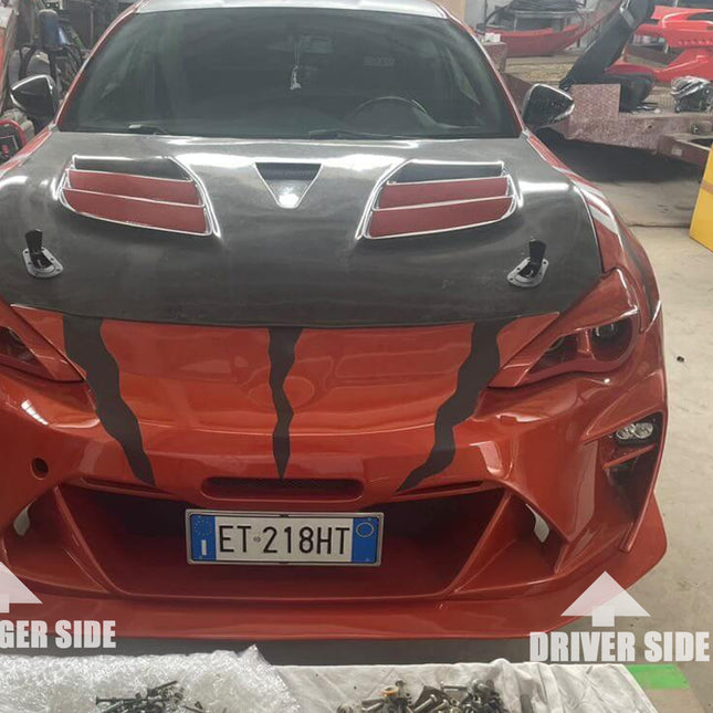 Toyota GT86 BRZ FR-S Custom Performance Components
Give your Toyota GT86, Subaru BRZ, or Scion FR-S a stronger performance identity with custom aftermarket components made for modified sports car projects. These parts combine functional airflow support with aggressive styling, making them perfect for daily drivers, weekend cars, and track-inspired builds.