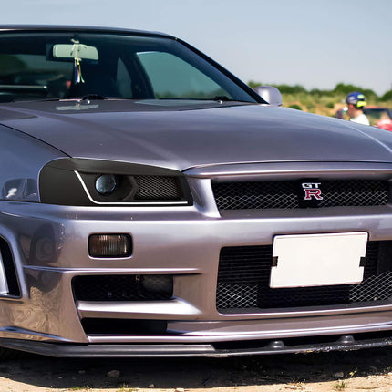Skyline R34 GTR high-capacity differential cooler, improved rear-end lubrication, race-proven drivetrain reliability, reduced differential overheating, optimized high-speed stability.

