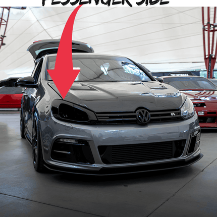 VW Golf Mk6 TDI exterior accessories, roof rack, bike rack, mud flaps, car cover, wind deflectors, rear wiper delete, tow hook, license plate relocation, side window louvers, rear window spoiler.

