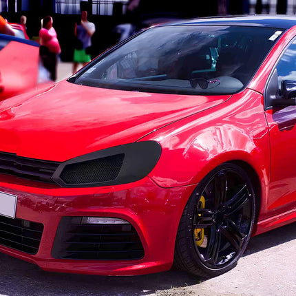 VW Golf Mk6 GTI performance brakes, drilled and slotted rotors, ceramic brake pads, stainless steel brake lines, brake fluid upgrade, big brake conversion, performance calipers, master cylinder upgrade, brake cooling ducts.

