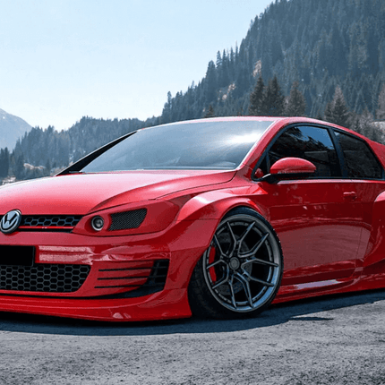 Golf R upgraded throttle body, larger throttle body, improved airflow, enhanced throttle response, performance intake component, direct fit, aftermarket induction upgrade, compatible with stock and tuned engines,

