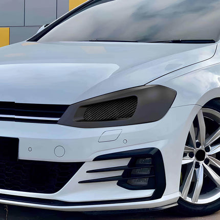 Golf 7 GTI big brake kit, larger rotors, multi-piston calipers, improved stopping power, performance brake upgrade, stainless steel brake lines, high-performance brake pads, drilled and slotted rotors, enhanced braking performance, aftermarket brakes.
