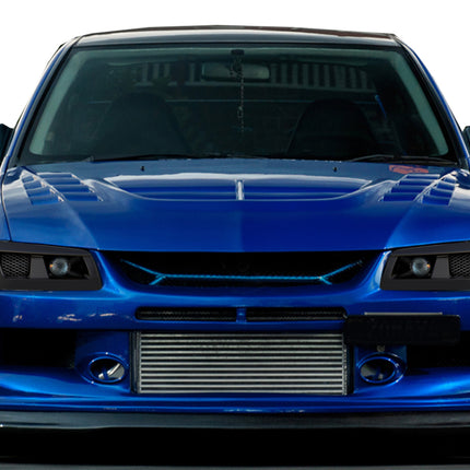FÜR Mitsubishi Evolution 7 8 9 Scheinwerfer Gefasst 01-07