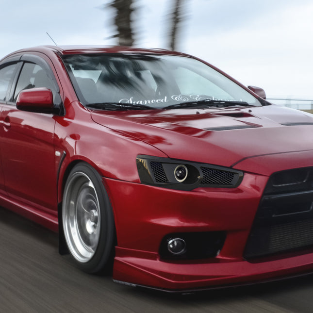 FÜR Mitsubishi Evolution 7 8 9 Scheinwerfer Gefasst 01-07