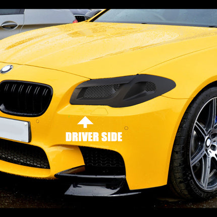 Pour BMW F10 M5 Conduit d'air de phare des deux côtés LHD