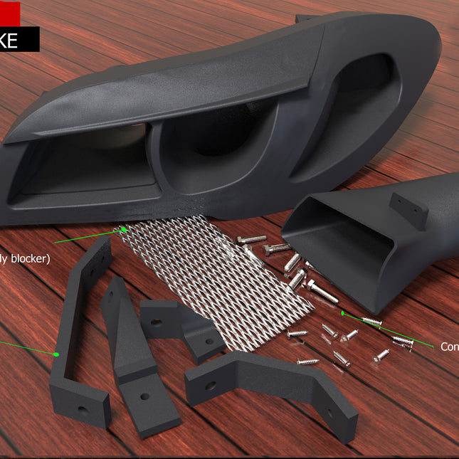 Fits BMW 5 Series F10 F11 2010-2017 Headlight Ducted Both Side LHD