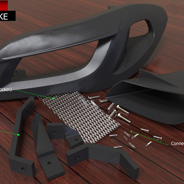 For BMW 5 Series F10 F11 2010-2017 Headlight Air Duct