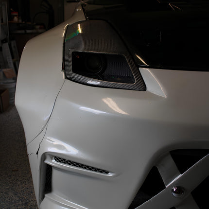 POUR Nissan 350z Phares canalisés des deux côtés LHD
