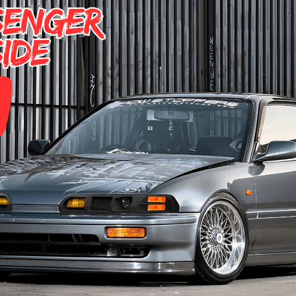 High-performance exhaust system for Acura Integra DA9 reduces backpressure, increases horsepower, and delivers a deep aggressive sound for a sportier driving experience.