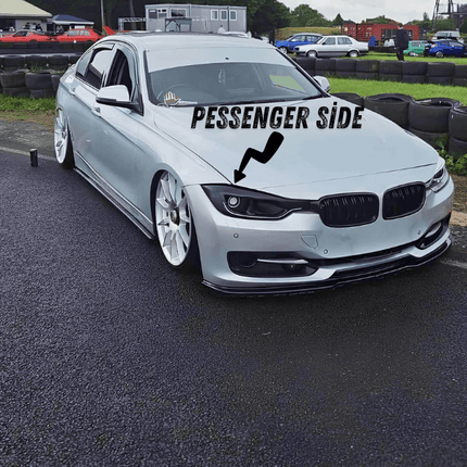 F31 carbon fiber roof wrap, F34 high-performance styling modification, F35 track-ready weight reduction upgrade, aerodynamic roof enhancement, aggressive exterior styling, custom carbon fiber roof kit, lightweight high-speed enhancement.


