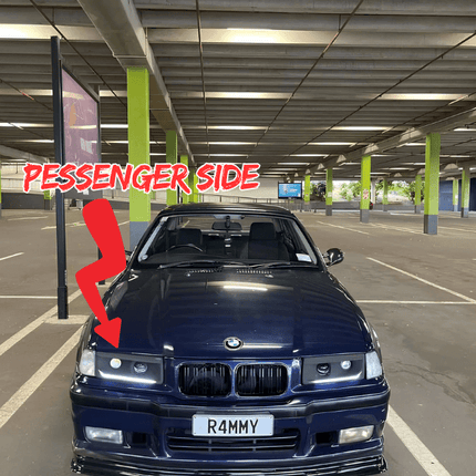 High-performance exhaust system for BMW E36 enhances engine efficiency, sound, and backpressure reduction. | 4. Coilover suspension for BMW E36 improves handling, cornering, and ride stability.