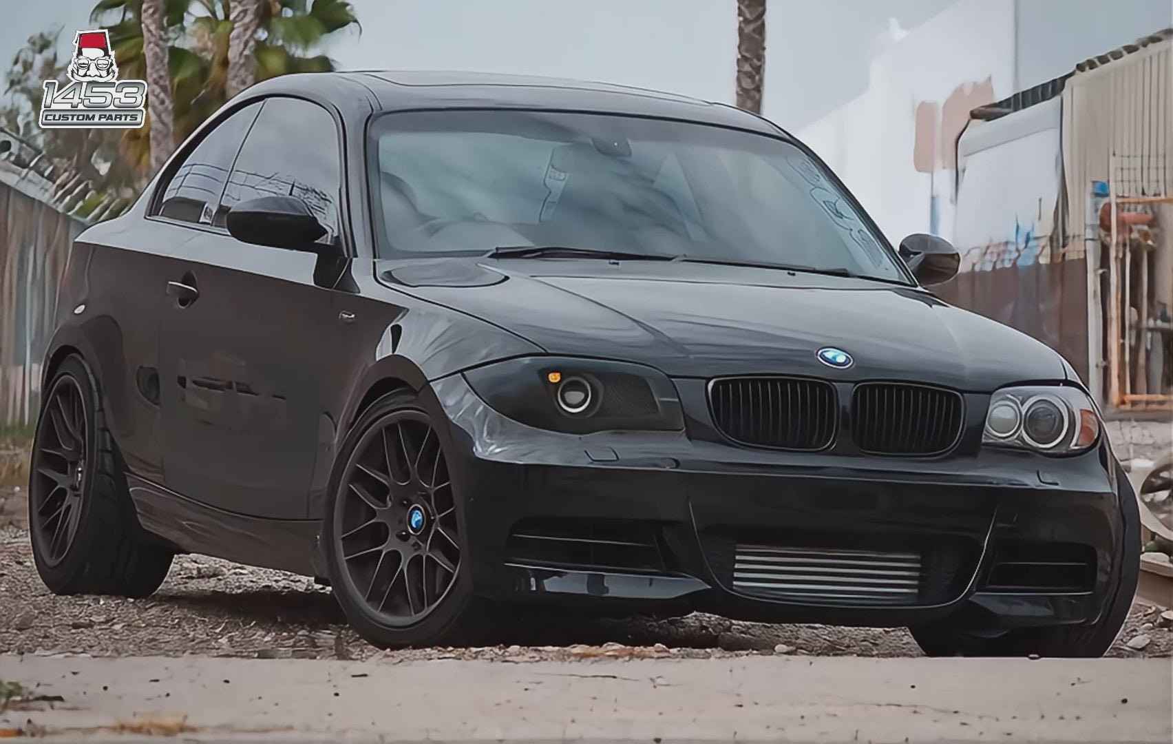 Boost your BMW 1 Series with air intake headlights, featuring 2.5-inch Xenon lens compatibility and no bulb needed for enhanced performance and sleek design