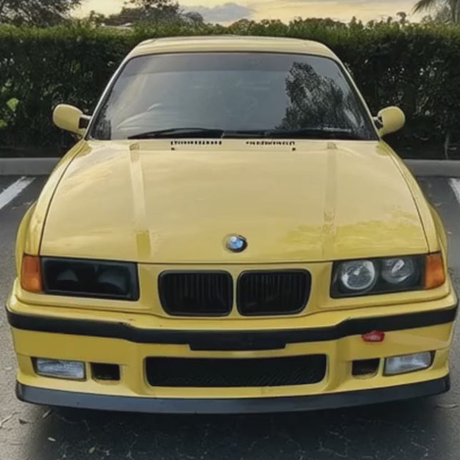POUR BMW E36 Conduit d'air de phare V1 des deux côtés LHD