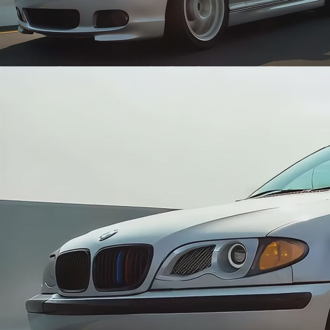 BMW E46 carbon fiber air duct, front bumper air duct, high-performance cooling duct, BMW E46 air duct upgrade, airflow optimization, E46 M3 air duct, performance cooling system, BMW 330i carbon air duct, 325i front air vent, aerodynamic vent kit.

