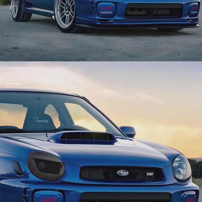 2002-2003 WRX digital gauge cluster, real-time boost monitoring, race-proven performance data tracking, high-accuracy RPM display.

