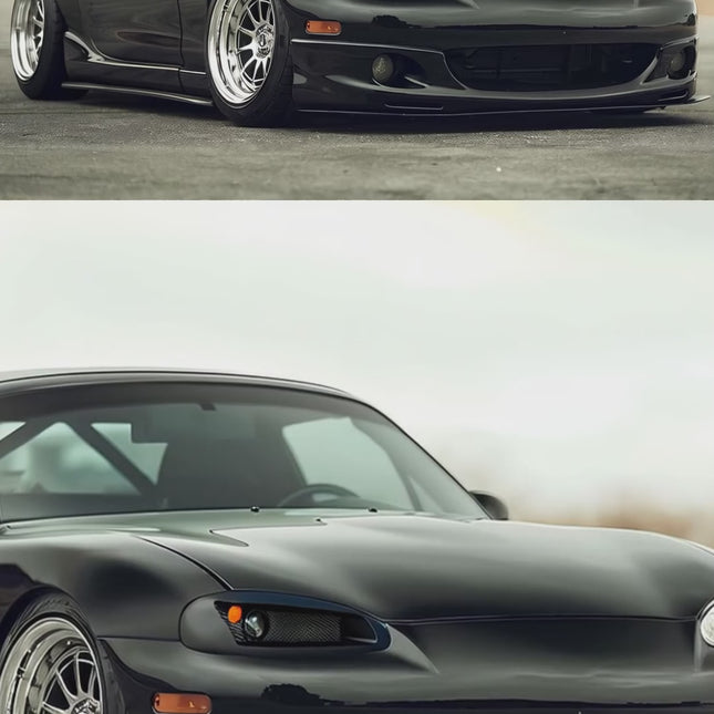 Mazda Miata MX-5 NB2 high-performance camshafts, upgraded valve springs, adjustable cam gears, race-spec valvetrain components, optimized engine timing, improved high-RPM power, forced induction compatibility, track-tuned engine.

