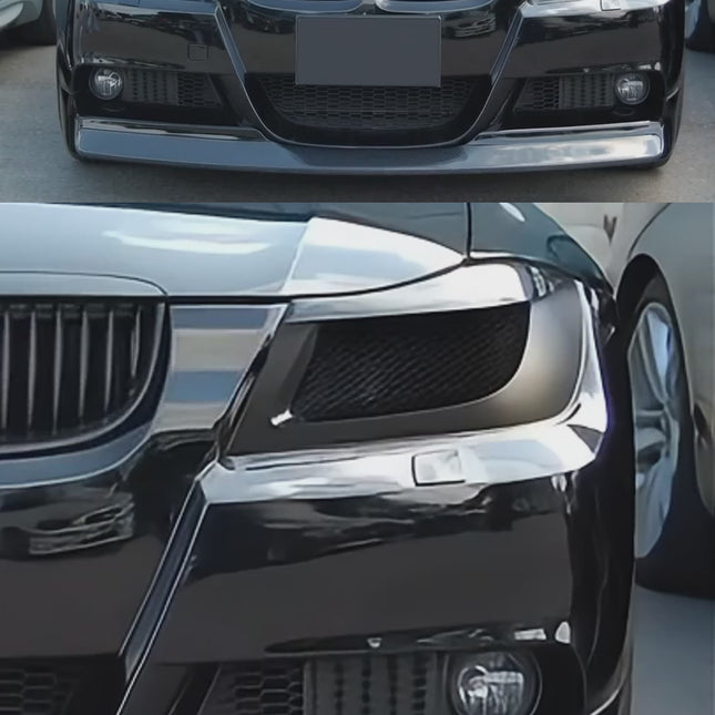 BMW E90 full exhaust system, cat-back performance exhaust, 335i straight-pipe exhaust upgrade, E90 stainless steel muffler system, BMW 328i aggressive exhaust note enhancement, race-ready exhaust mod, high-flow performance exhaust.