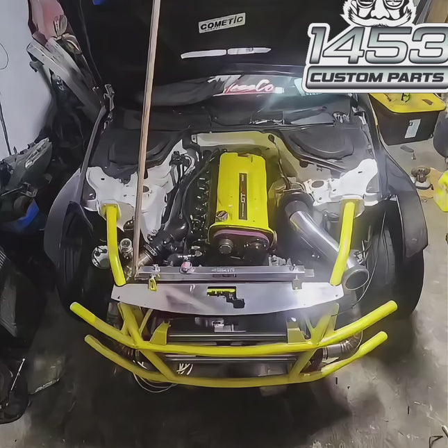 350Z titanium exhaust tips, aggressive sound enhancement, high-performance exhaust note, race-proven lightweight design, optimized exhaust flow, track-ready styling upgrade.


